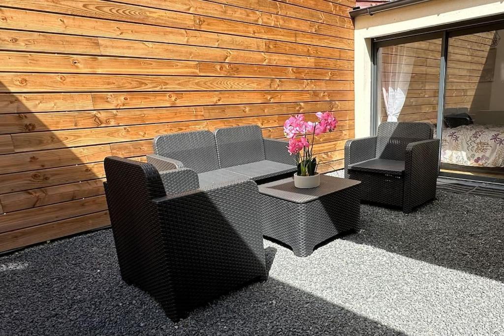 Le Briand Appartement 4Etoiles Nancy Thermal Cosy Avec Terrasse Wifi Kültér fotó