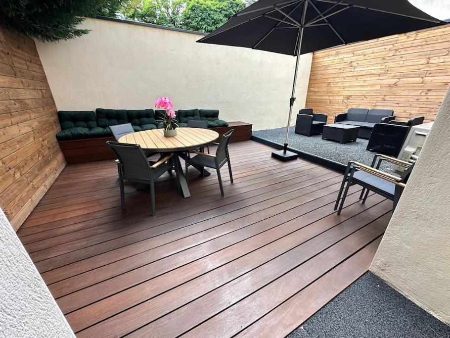 Le Briand Appartement 4Etoiles Nancy Thermal Cosy Avec Terrasse Wifi Kültér fotó
