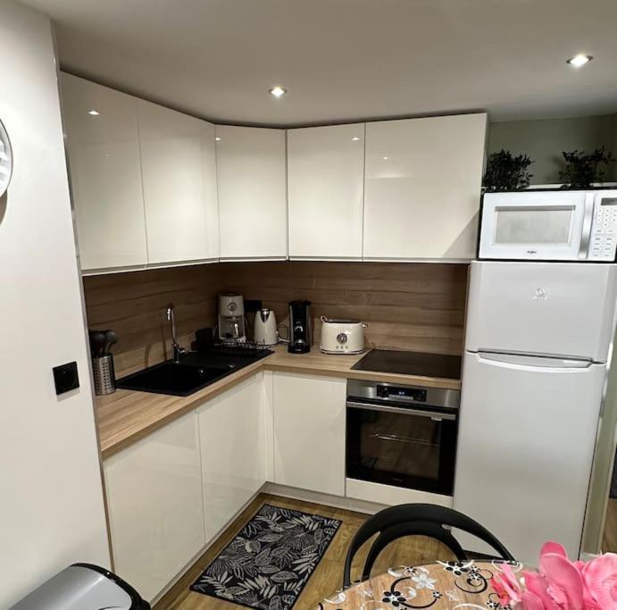 Le Briand Appartement 4Etoiles Nancy Thermal Cosy Avec Terrasse Wifi Kültér fotó