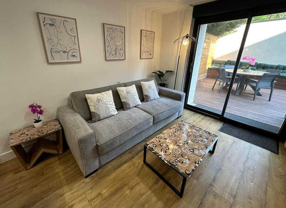 Le Briand Appartement 4Etoiles Nancy Thermal Cosy Avec Terrasse Wifi Kültér fotó
