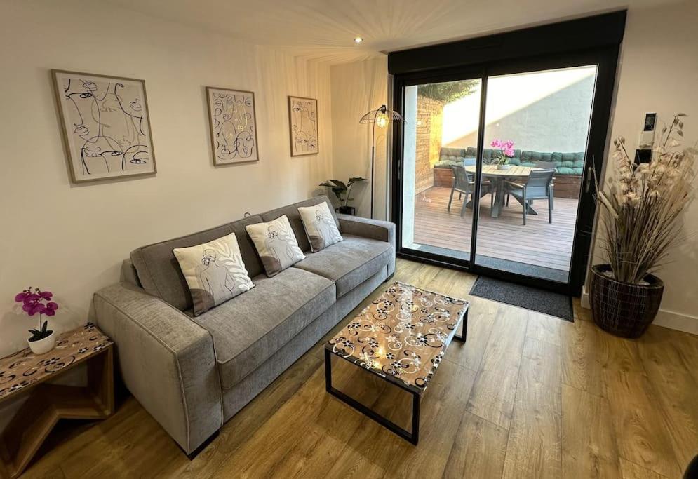 Le Briand Appartement 4Etoiles Nancy Thermal Cosy Avec Terrasse Wifi Kültér fotó