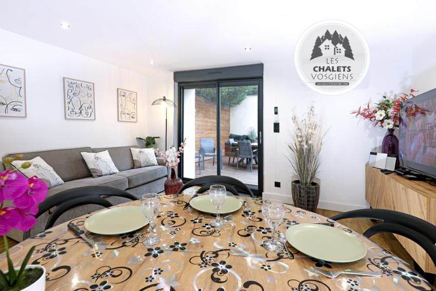 Le Briand Appartement 4Etoiles Nancy Thermal Cosy Avec Terrasse Wifi Kültér fotó